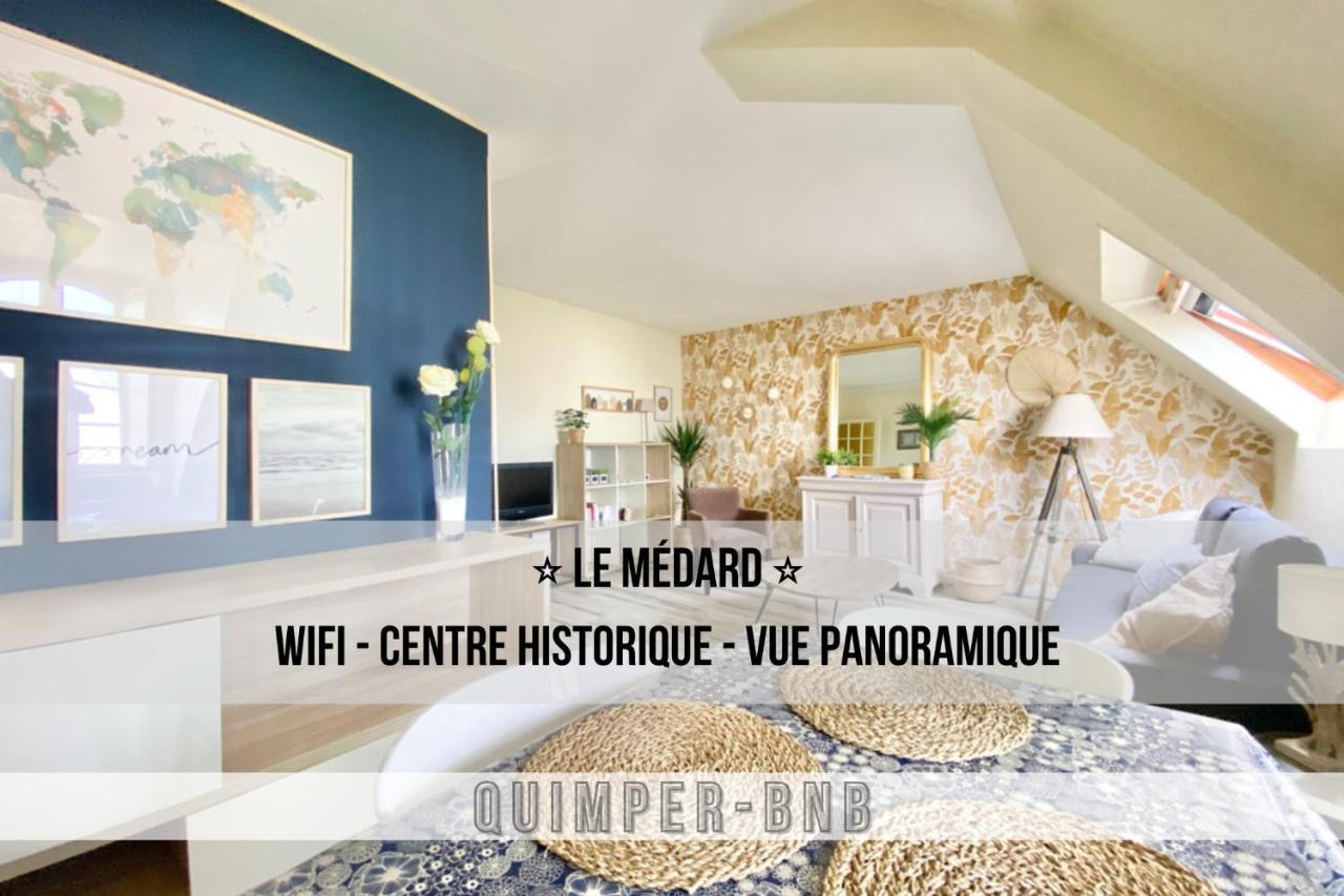 Le Medard - Confort - Wifi - Centre Historique - Entree Autonome Apartment Quimper Exterior foto
